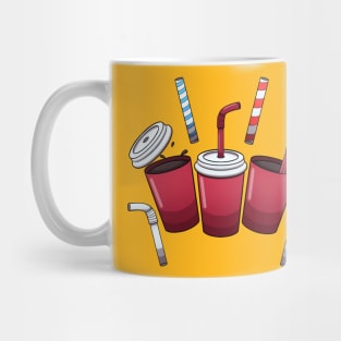 Soda And Straws Mug